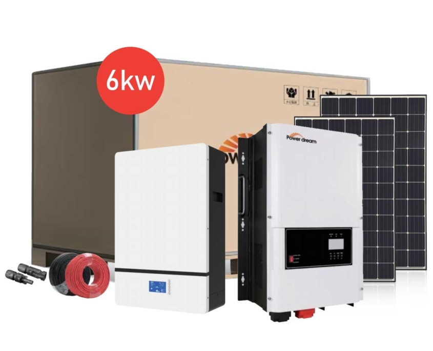 6kw Off Grid All in One Solar System - Limited Time Offer!