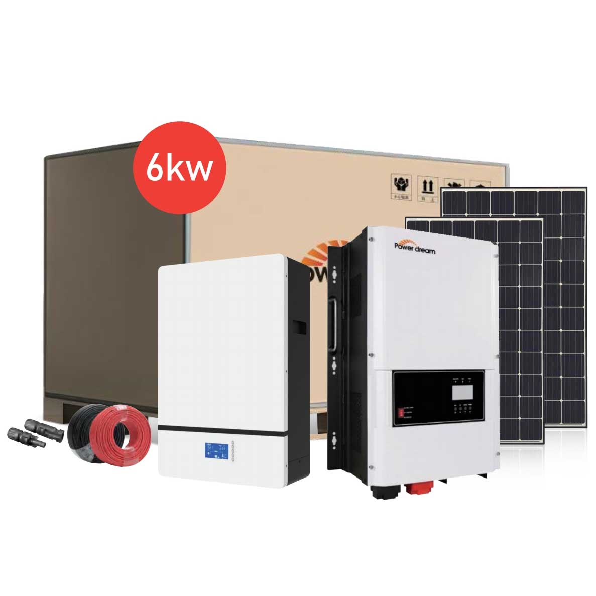 6kw Off Grid All in One Solar System - Limited Time Offer!