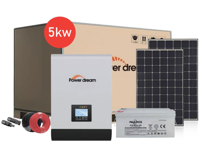 5KW Off Grid Solar System: Eco, Self-Powered. Buy Today!