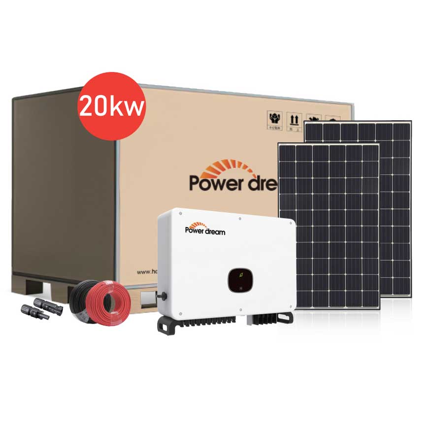 20Kw On Grid Home Solar Power System: Get the Newest Price!