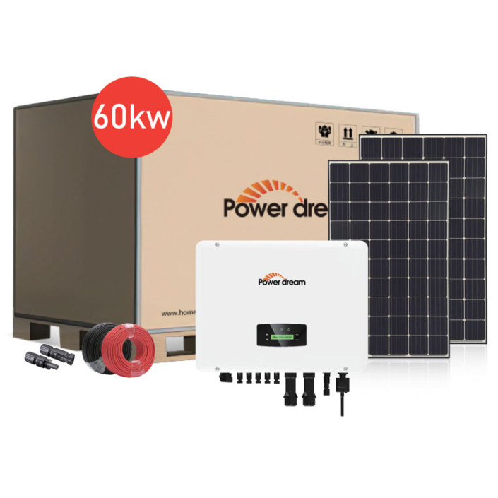 60Kw On Grid Solar System: Redeem Discount, Save Big.