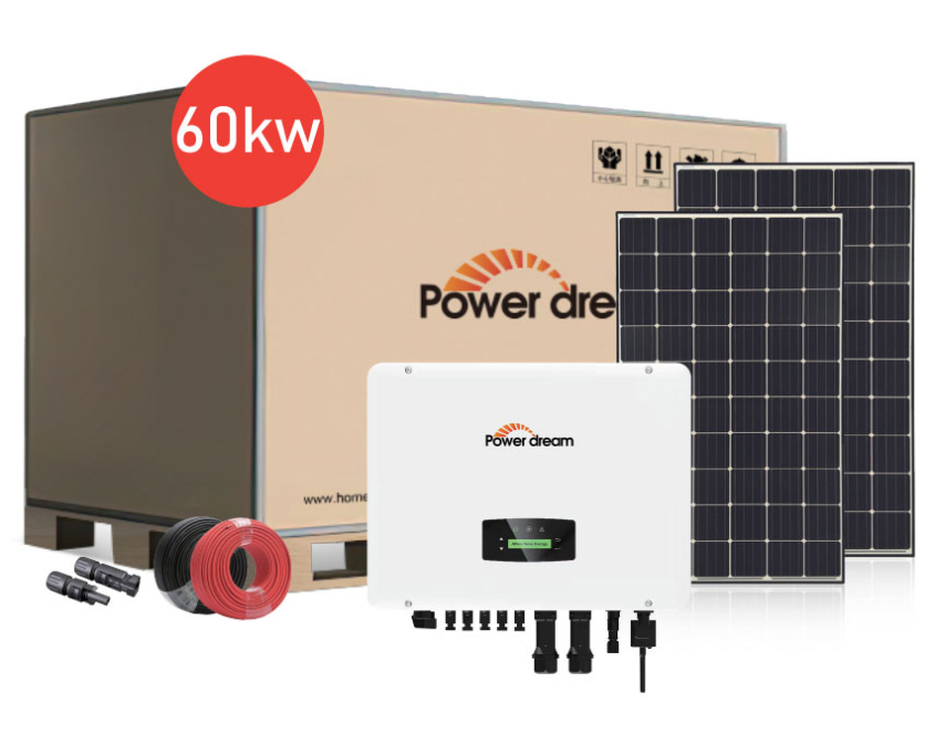 60Kw On Grid Solar System: Redeem Discount, Save Big.