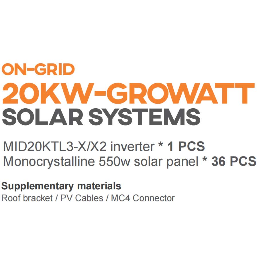 20Kw Solar System On Grid: Hurry, Discounts End Soon!