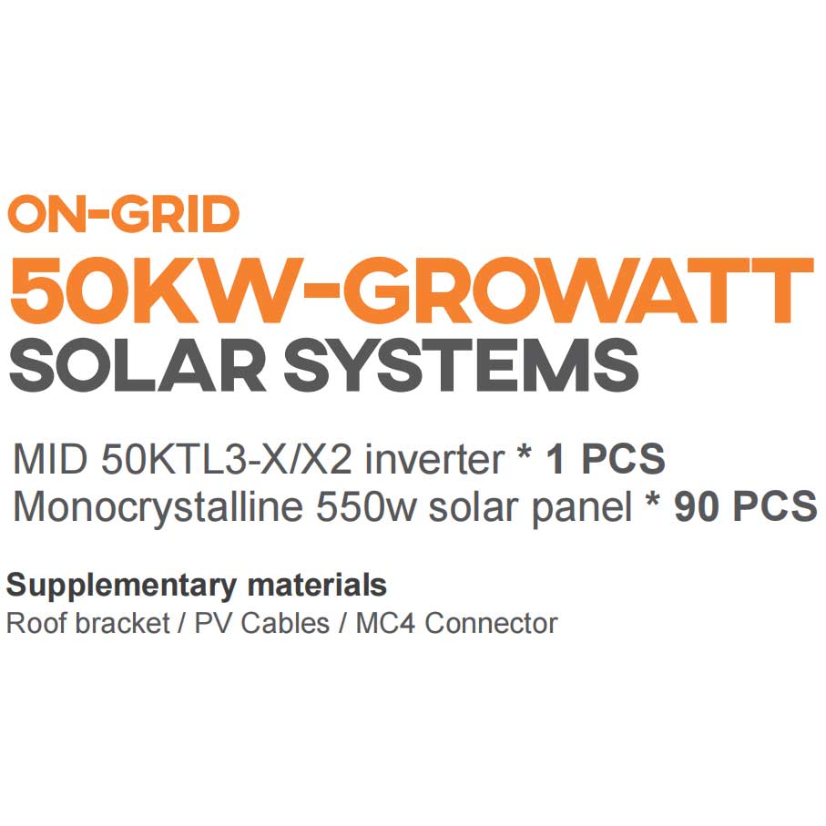 50Kw On Grid Pv System: Instant Savings, Grab Now.