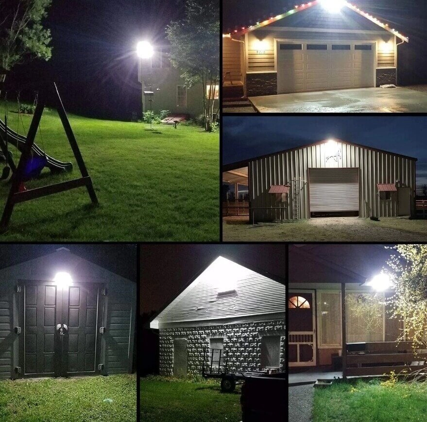 solar floodlights for landscape lighting 2