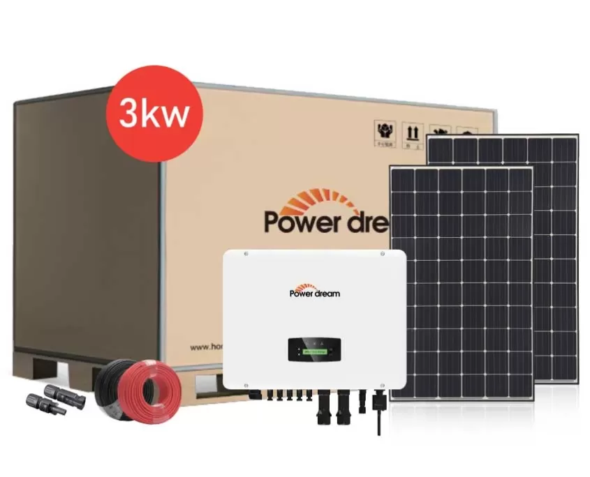 3KW On Grid Solar System 1