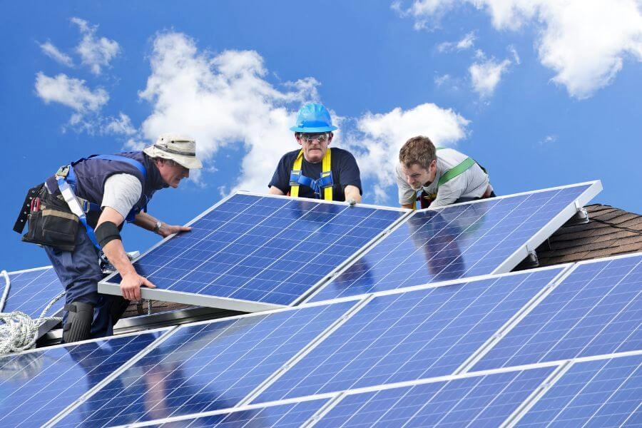 High-efficiency solar panels can reduce installation space