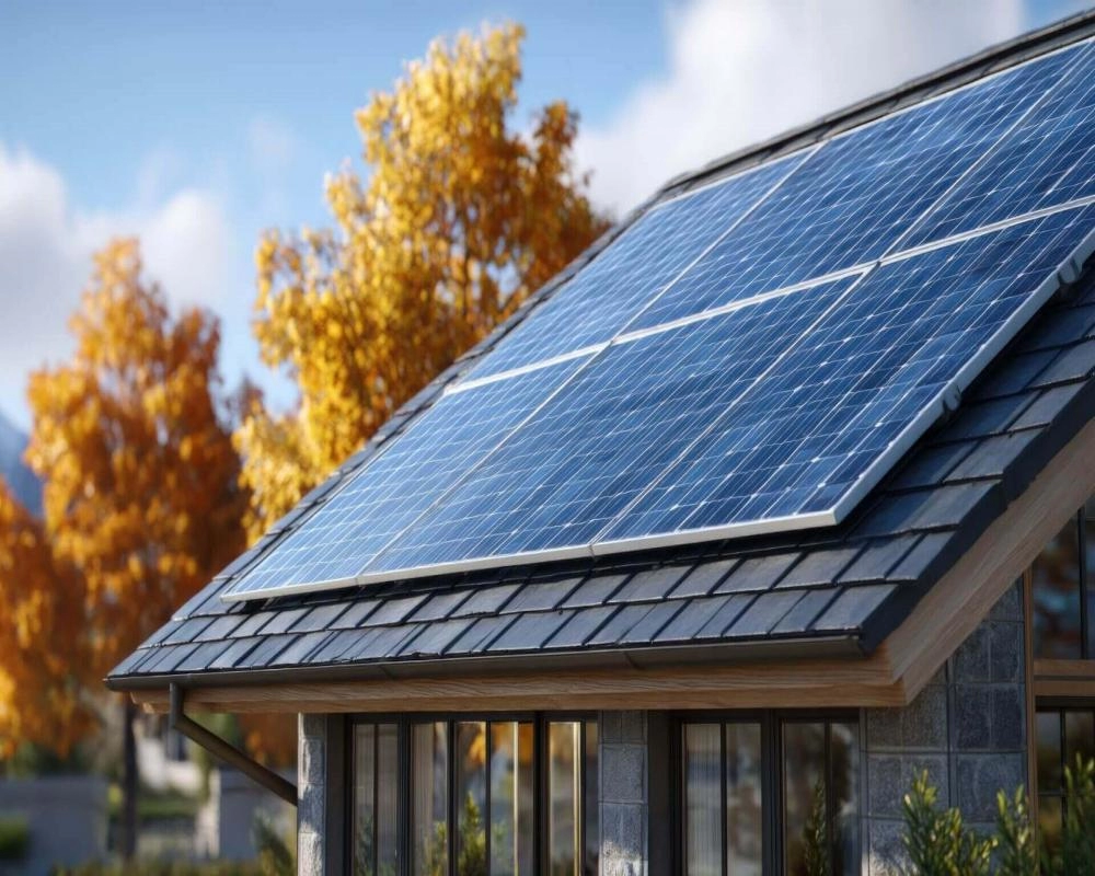 Weather-resistant PV modules in on grid solar system(1)