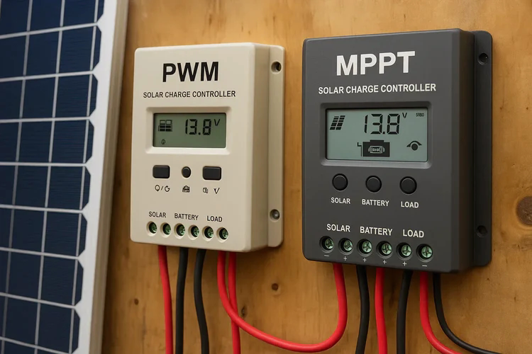 MPPT vs. PWM Efficiency Comparison