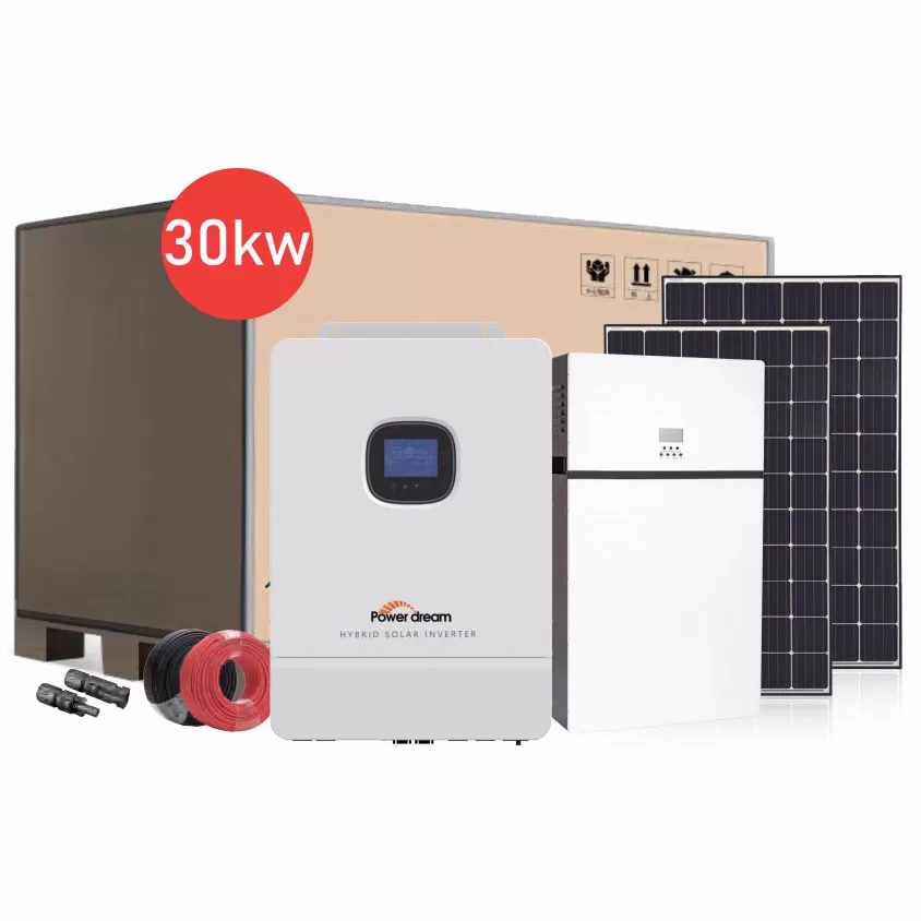 10 kW–30 kW Off-Grid Solar System